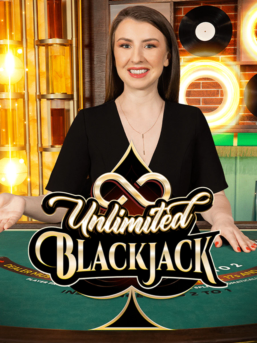 Unlimited Blackjack casino game artwork