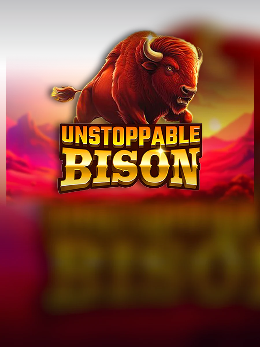 Unstoppable Bison slot artwork