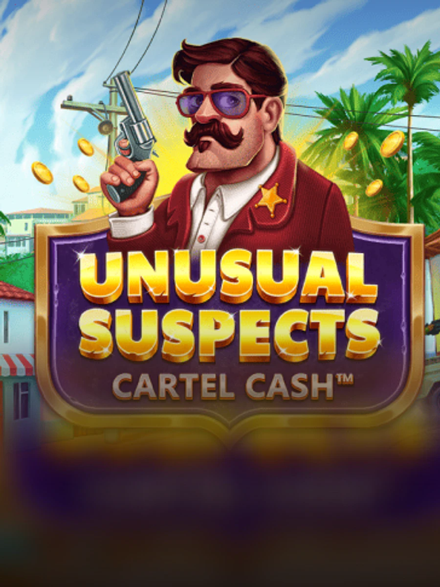 Unusual Suspects Cartel Cash slot artwork