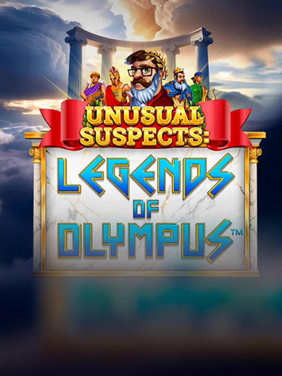Unusual Suspects: Legends of Olympus slot artwork
