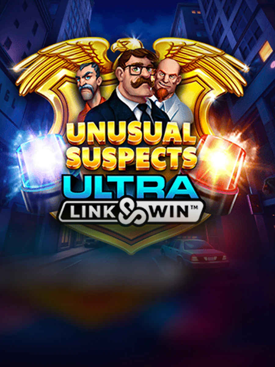 Unusual Suspects Ultra Link&Win slot artwork