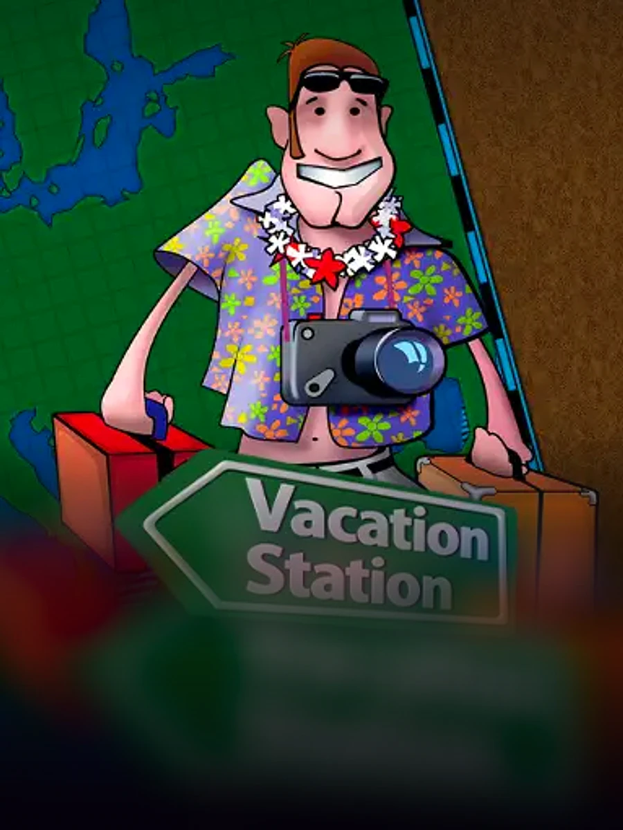 Vacation Station slot artwork