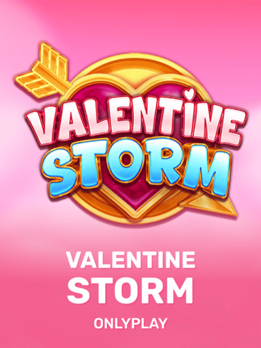 Valentine Storm slot artwork