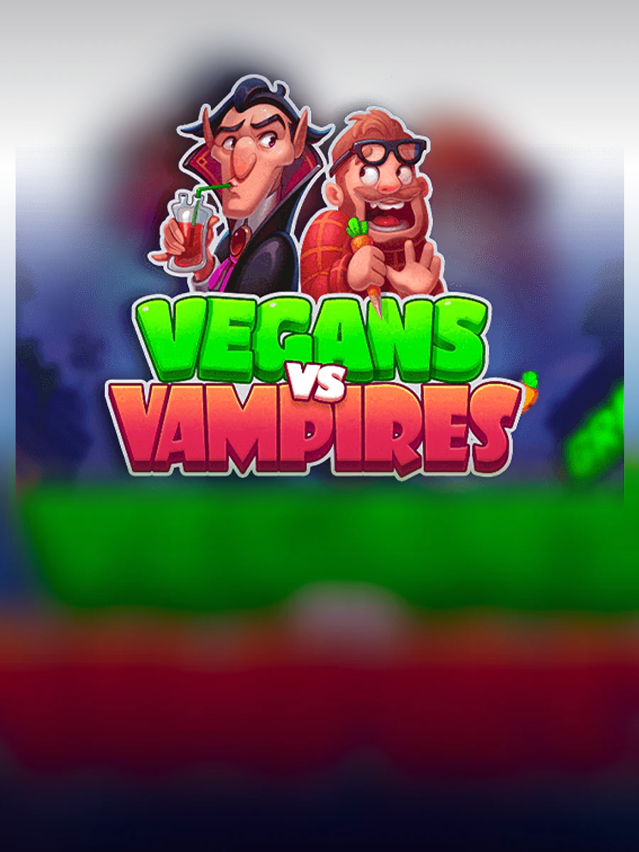 Vegans vs Vampires slot artwork