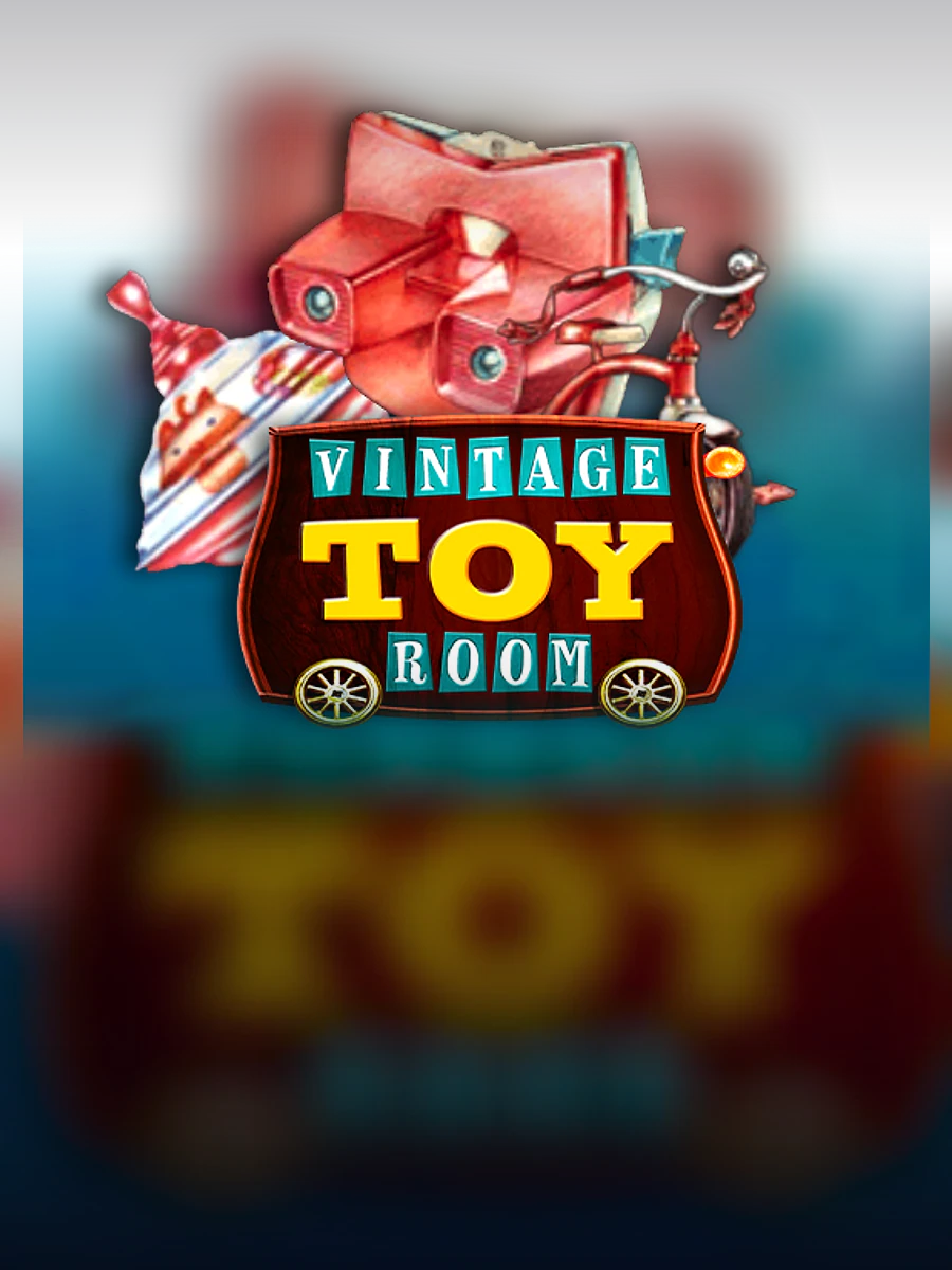 Vintage Toy Room slot artwork