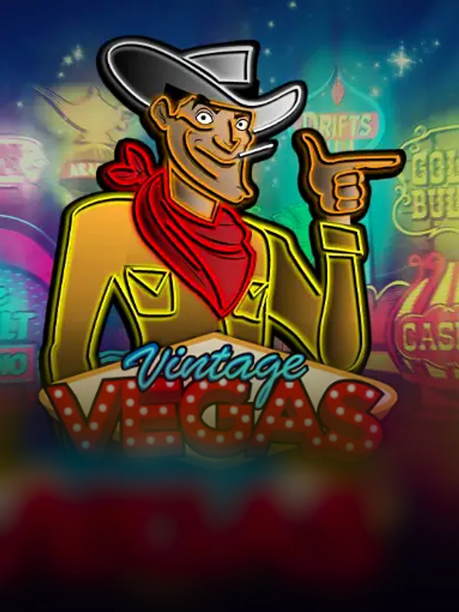 Vintage Vegas slot artwork