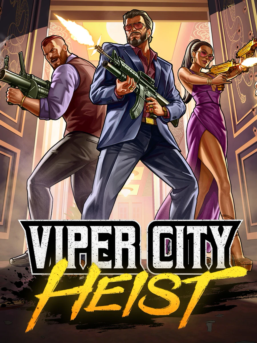 Viper City Heist slot artwork