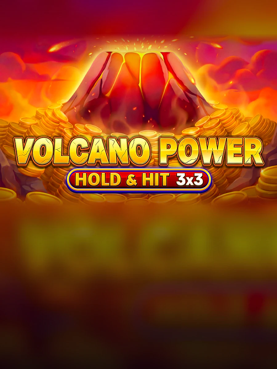 Volcano Power – Hold&Hit 3×3 slot artwork