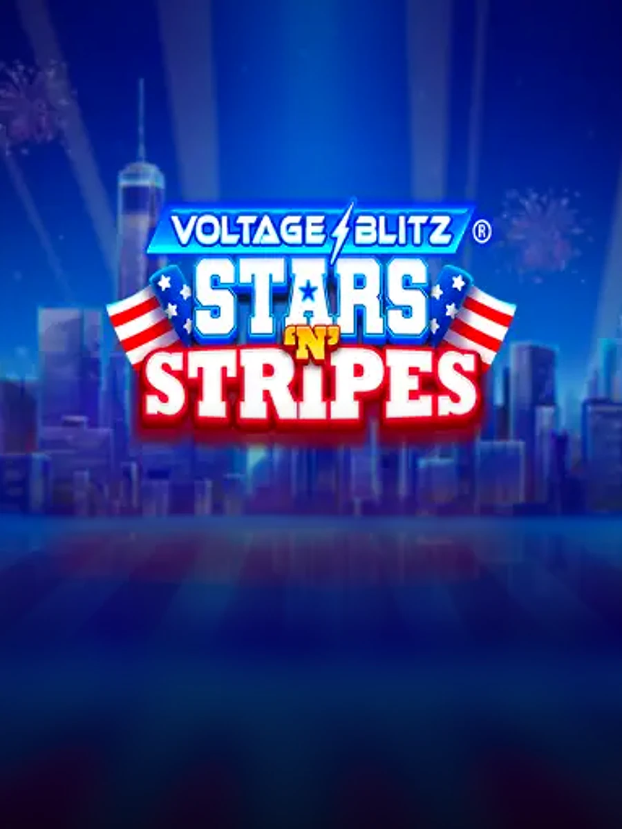 Voltage Blitz Stars 'n' Stripes casino game artwork