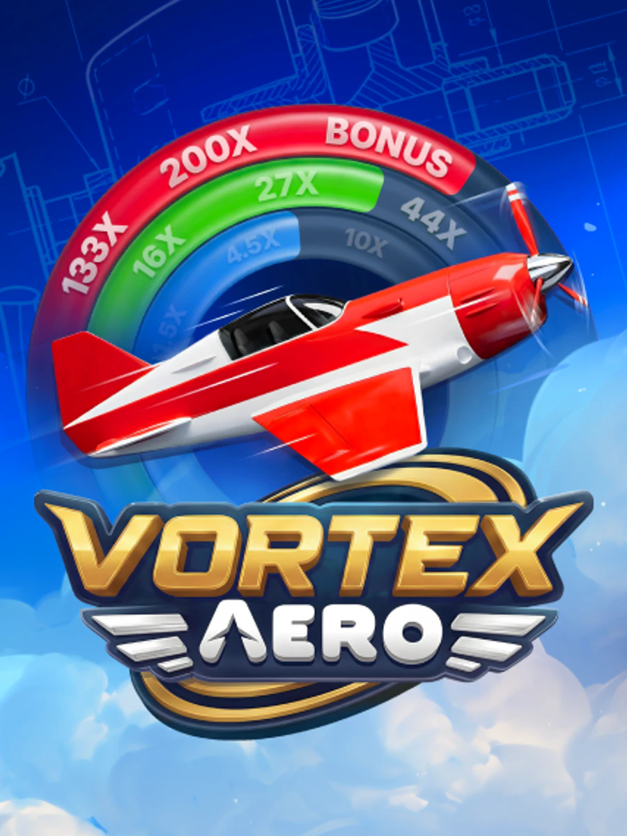 Vortex Aero crash game artwork