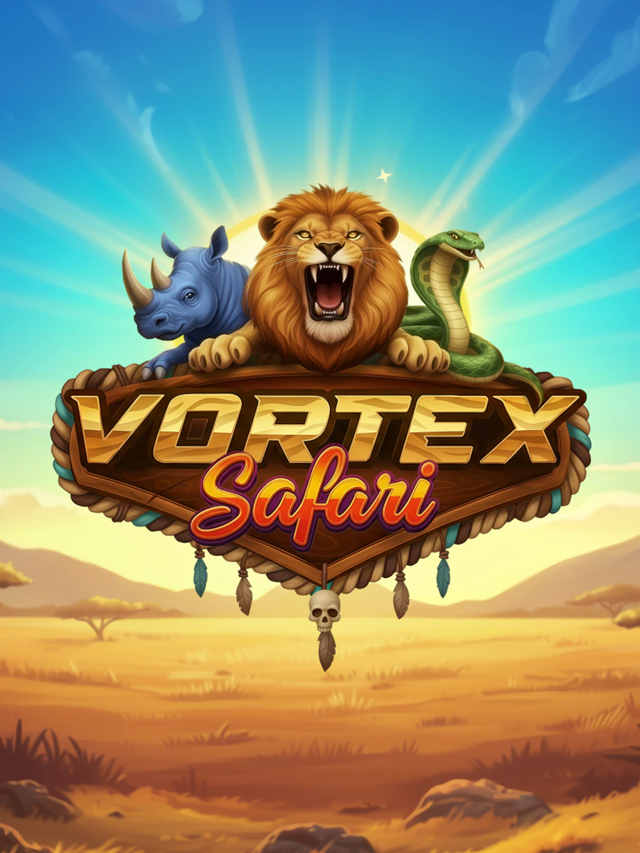 Vortex Safari crash game artwork