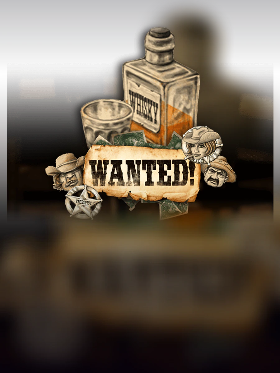 Wanted slot artwork