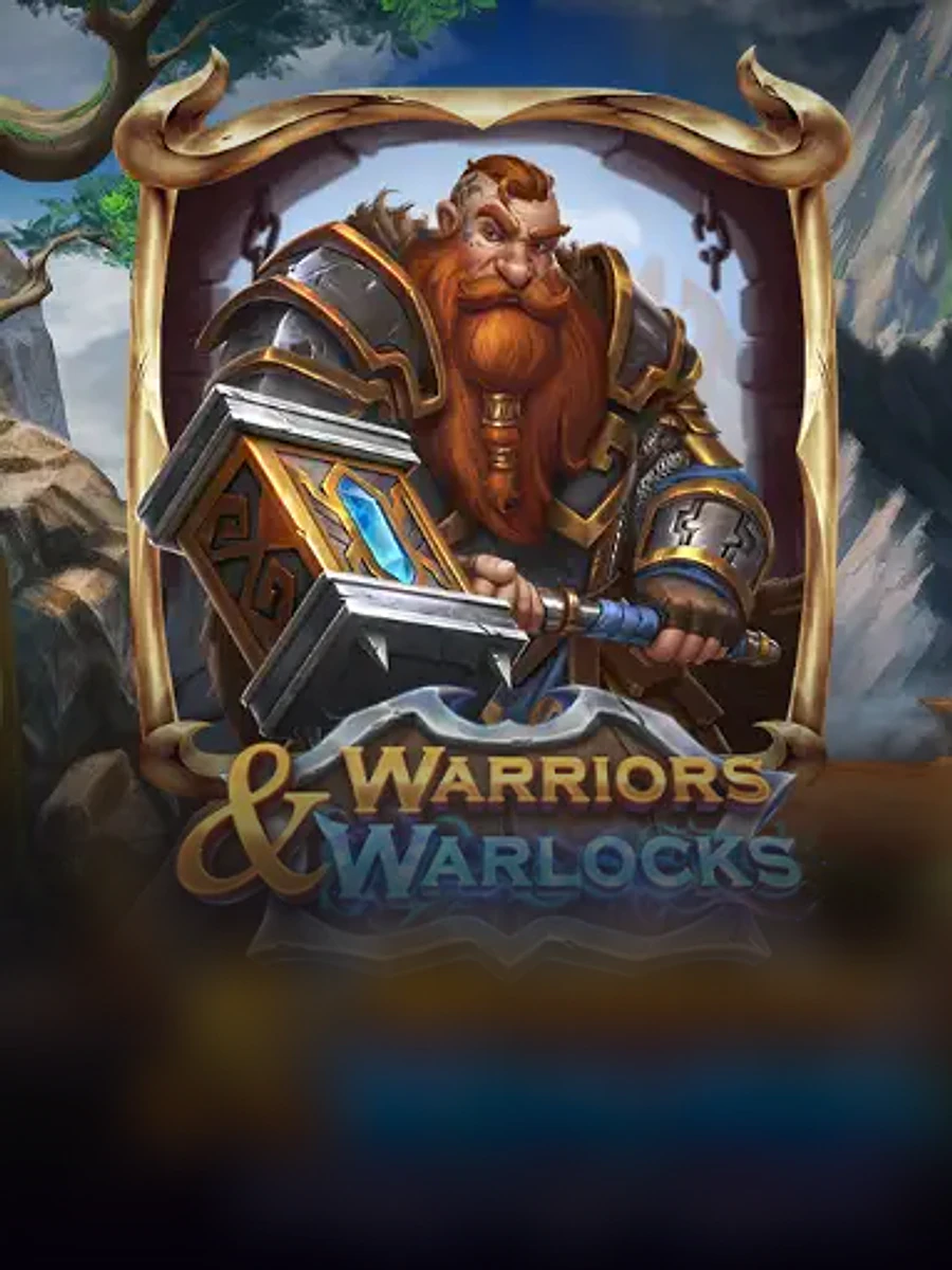 Warriors and Warlocks casino game artwork