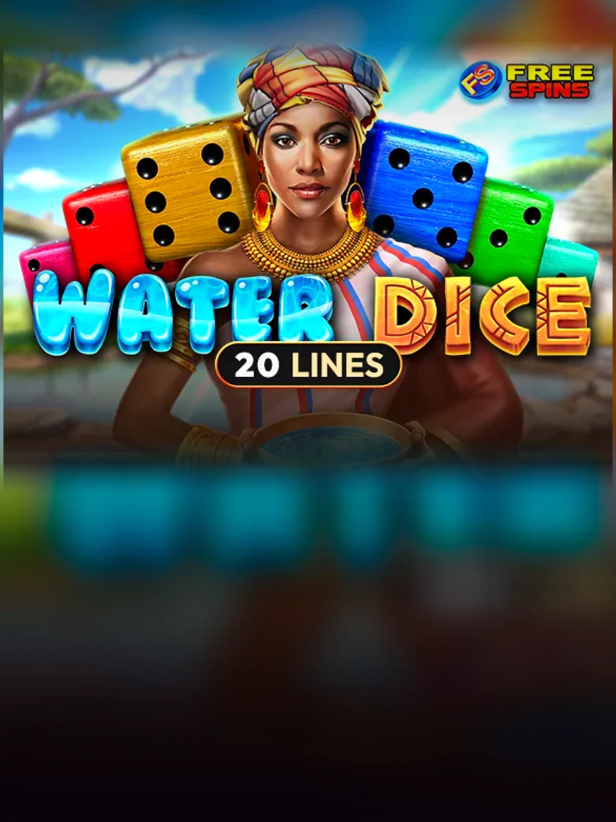 Water Dice slot artwork