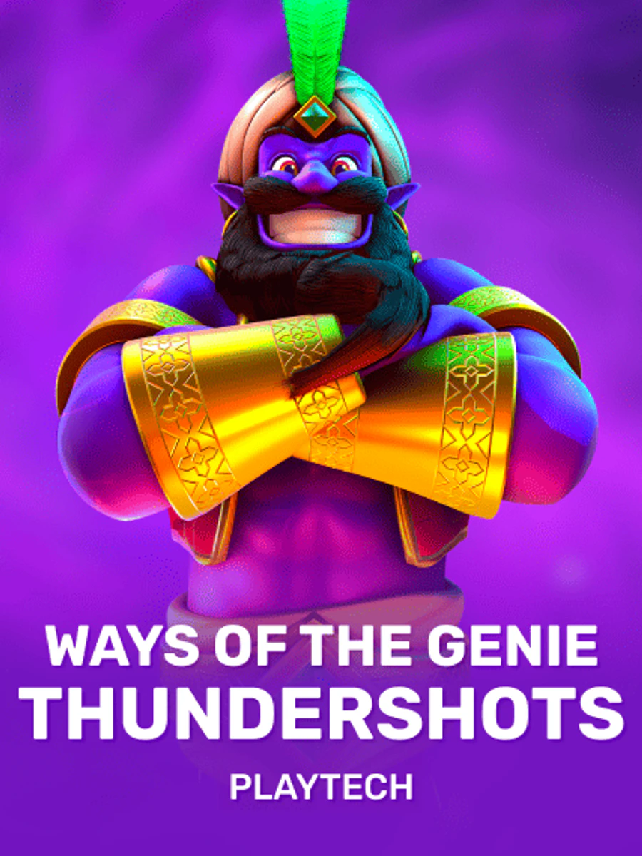 Ways of the Genie Thundershots slot artwork
