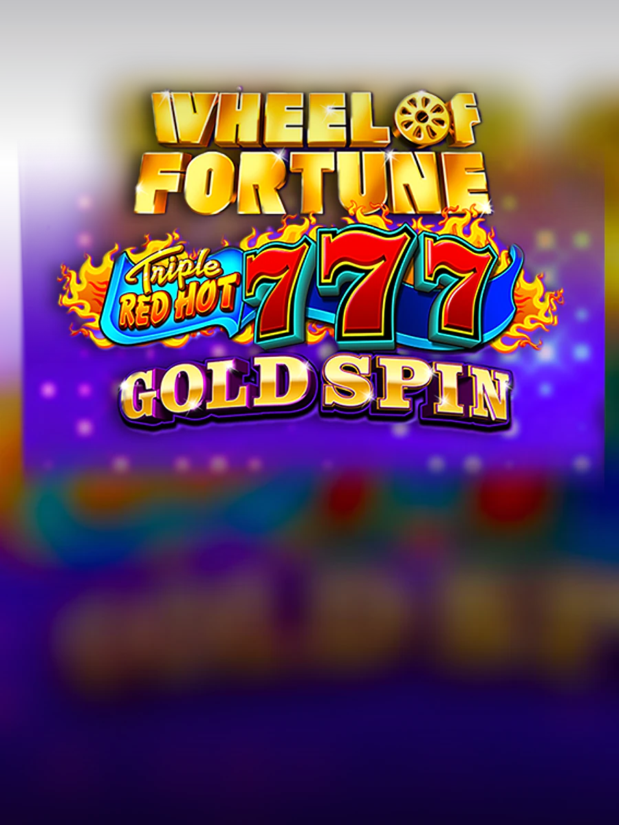 Wheel of Fortune Gold Spin Triple Red Hot 7s slot artwork