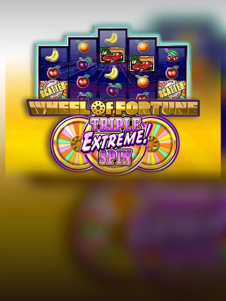 Wheel of Fortune Triple Extreme Spin casino game artwork