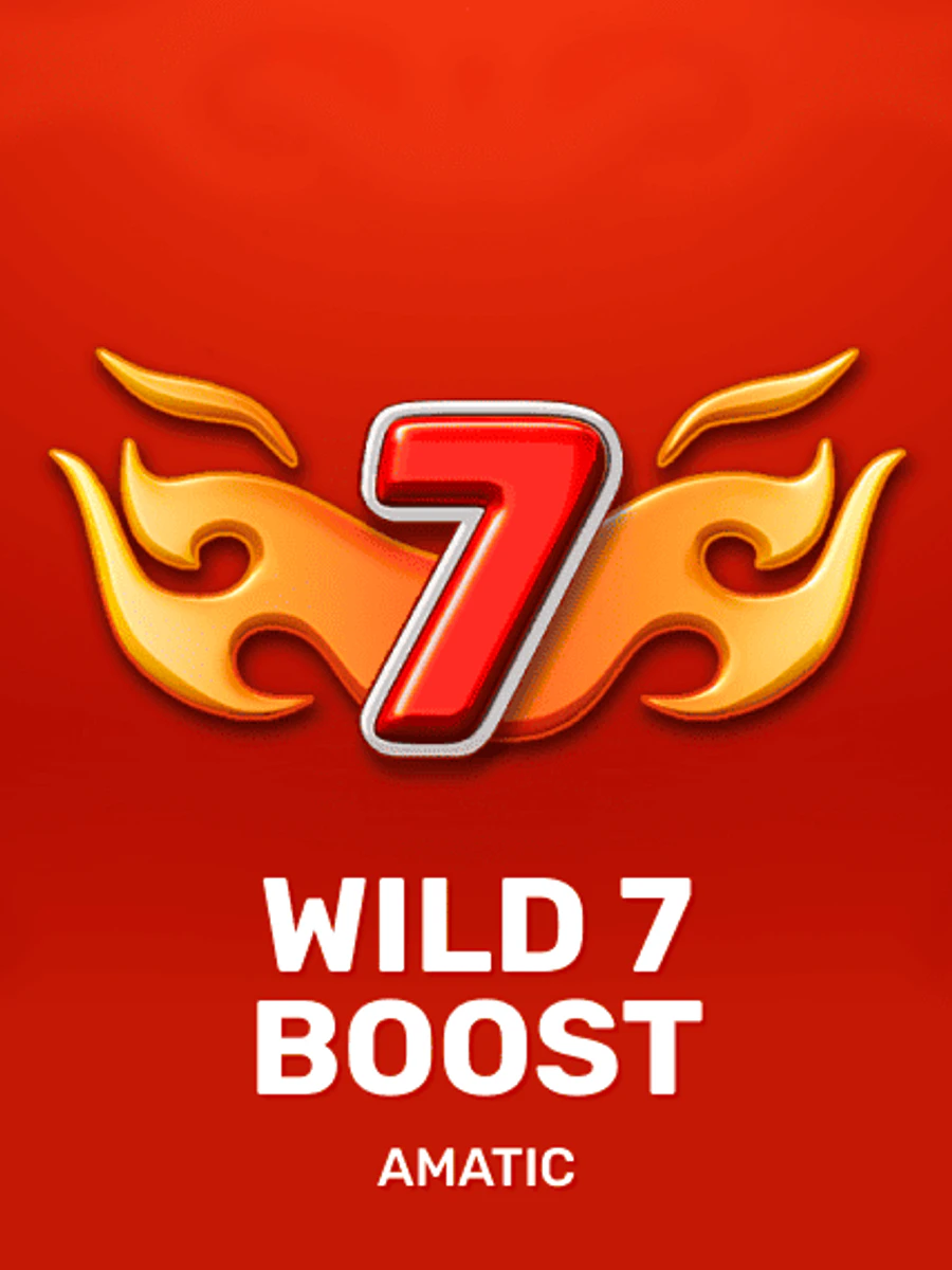 Wild 7 Boost slot artwork