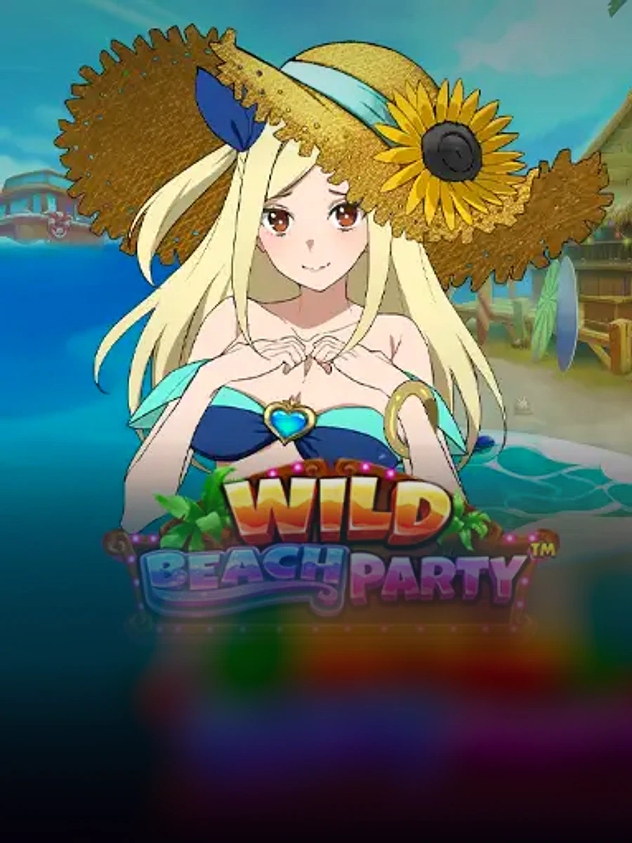 Wild Beach Party slot artwork