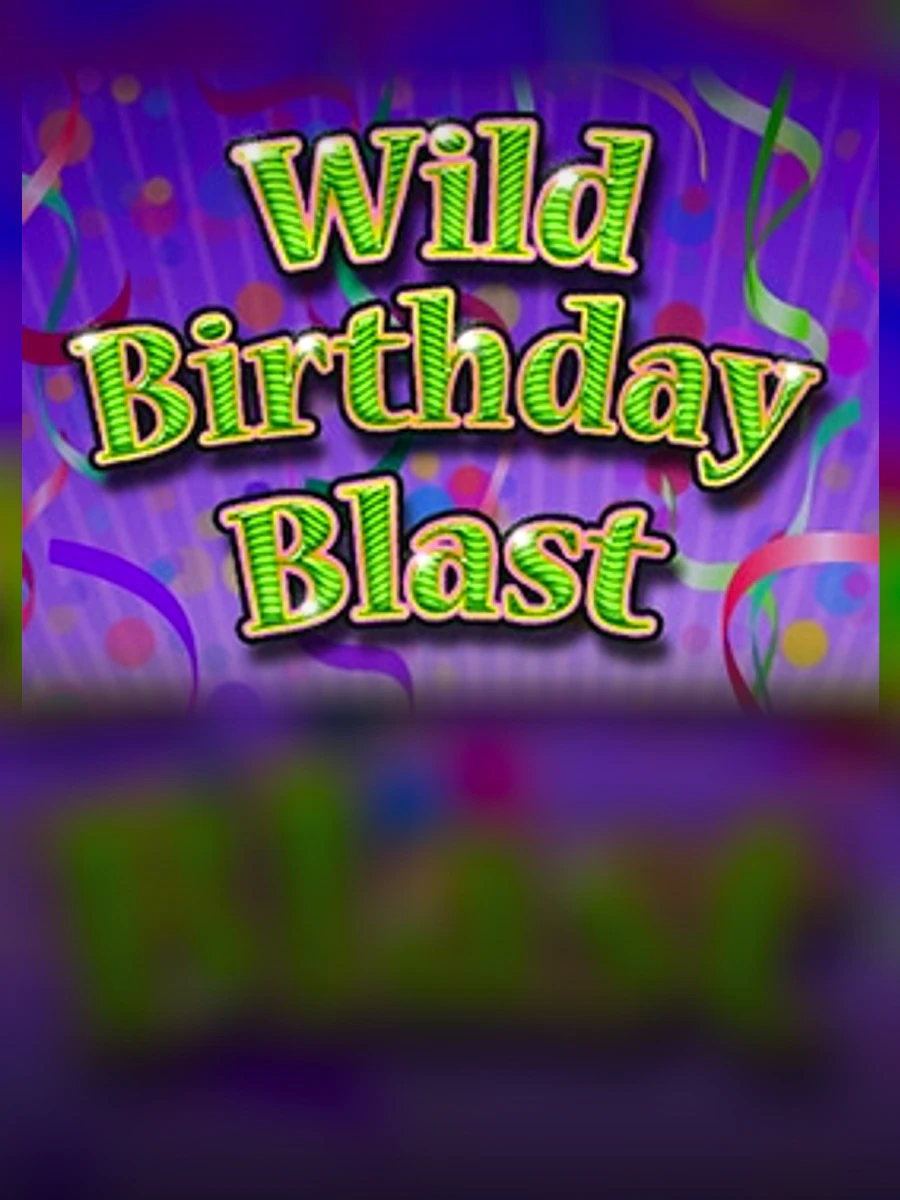 Wild Birthday Blast slot artwork