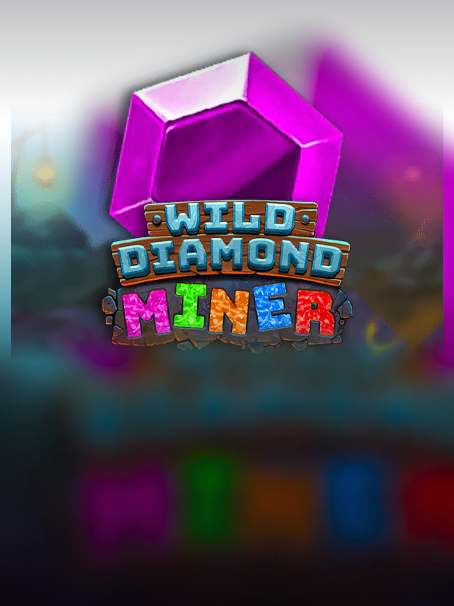 Wild Diamond Miner slot artwork