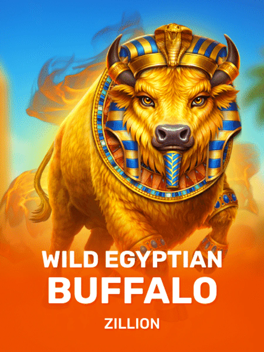 Wild Egyptian Buffalo slot artwork