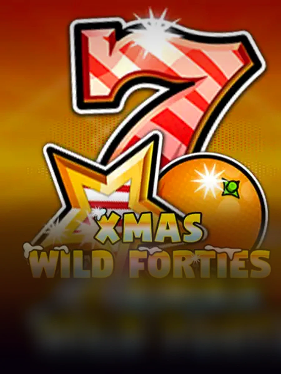 Wild Forties Xmas slot artwork