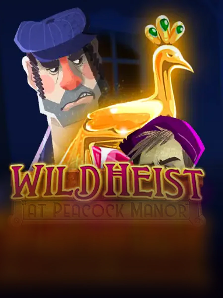 Wild Heist at Peacock Manor slot artwork