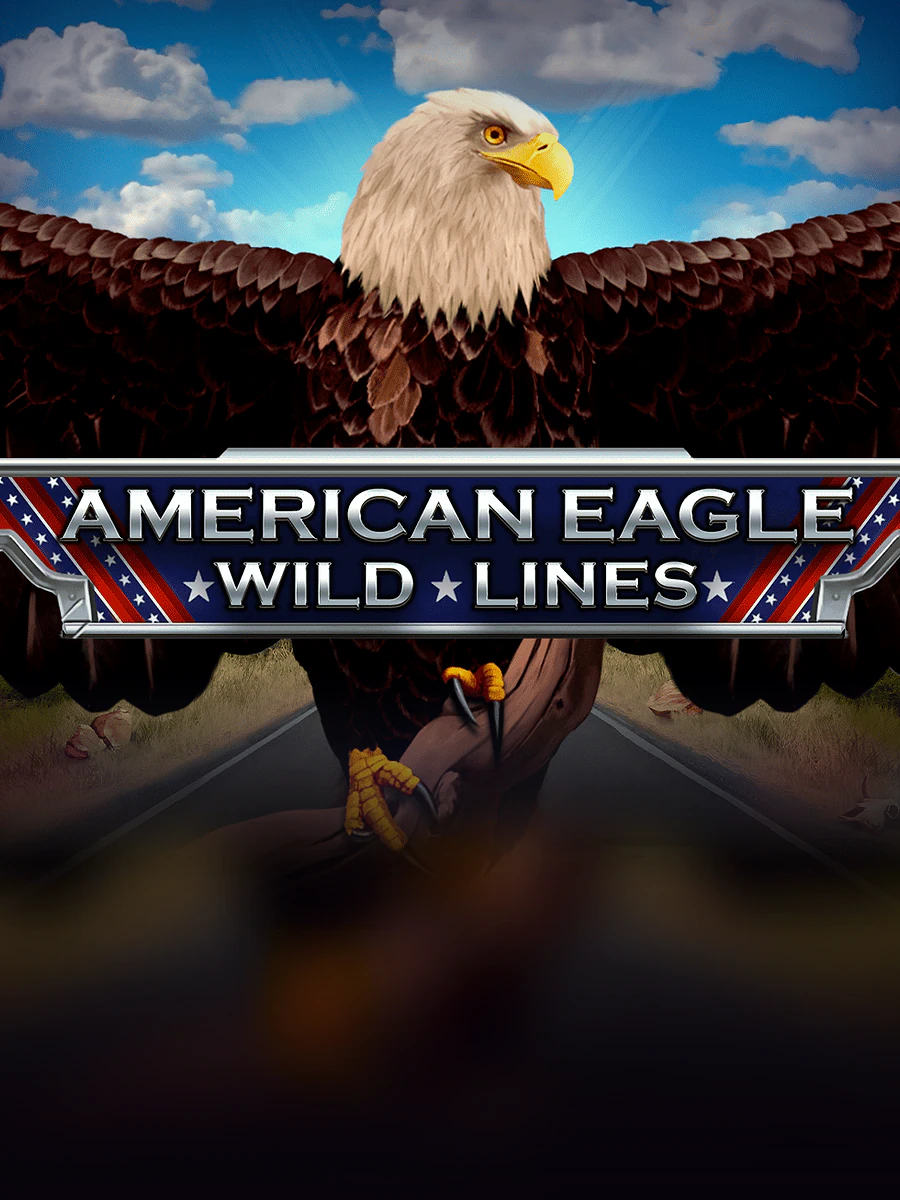 Wild Lines American Eagle slot artwork