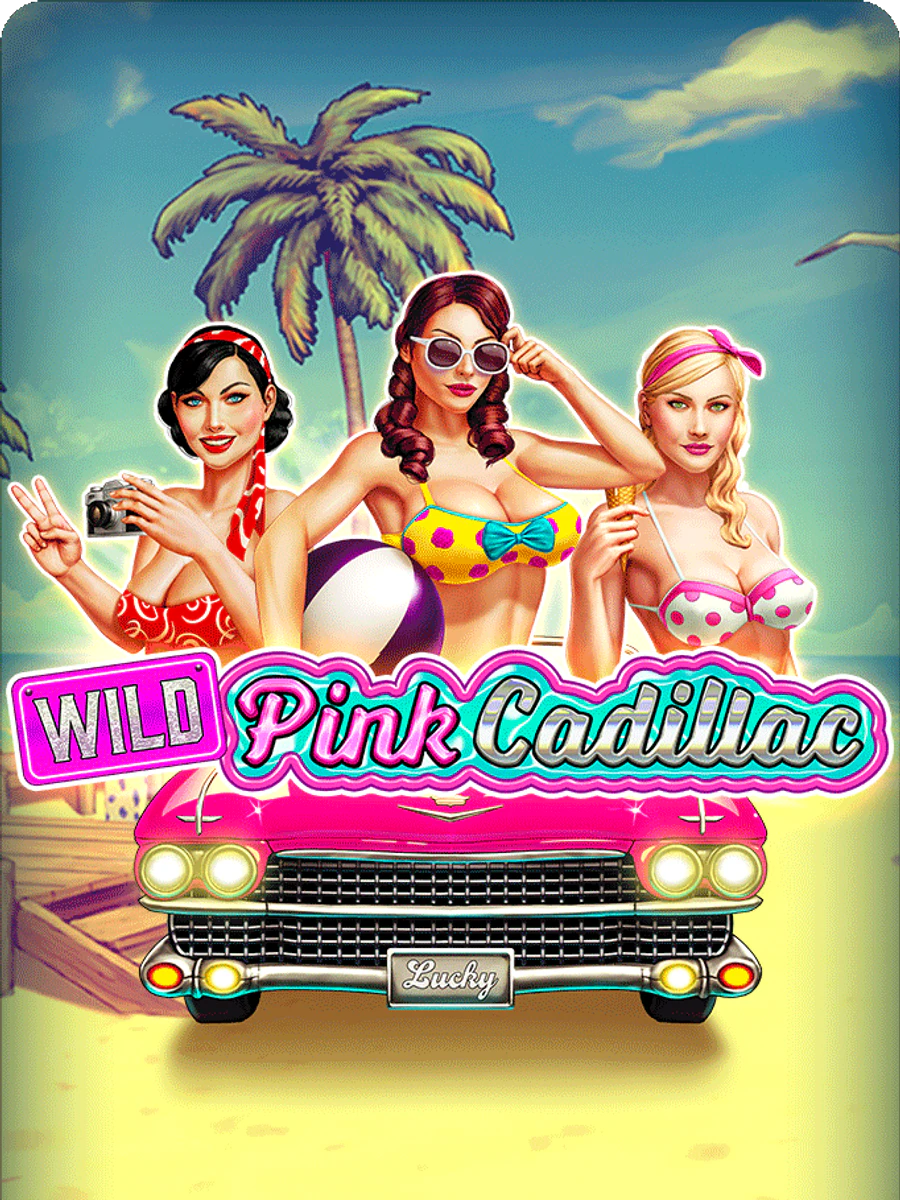 Wild Pink Cadillac slot artwork