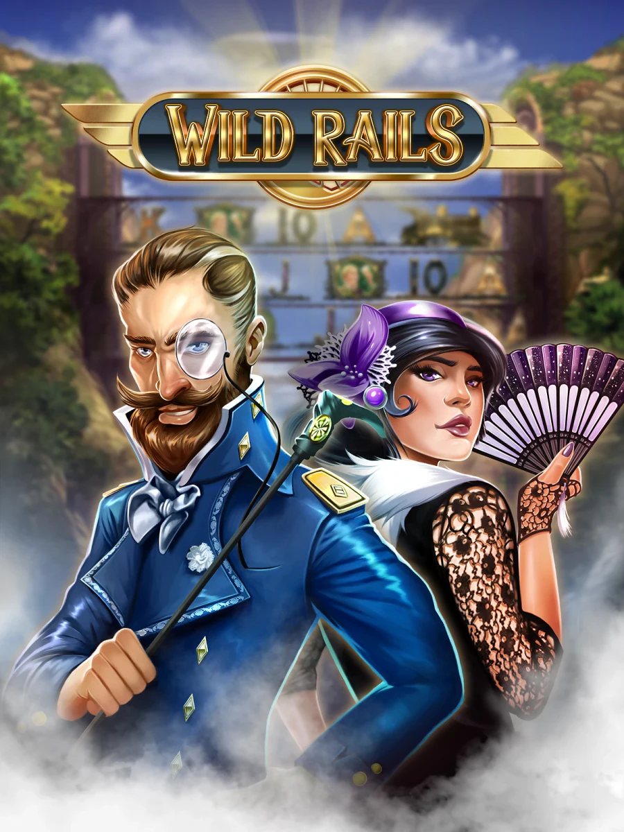 Wild Rails slot artwork