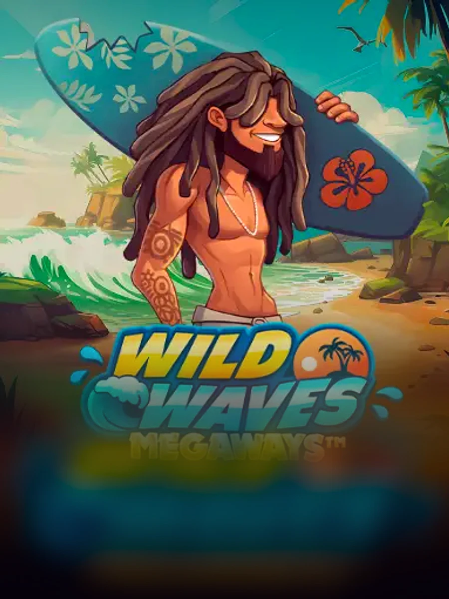 Wild Waves Megaways casino game artwork