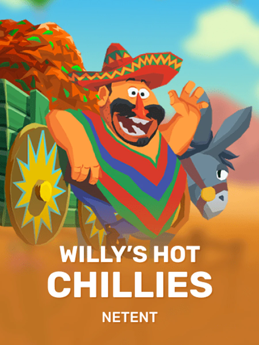Willys Hot Chillies slot artwork