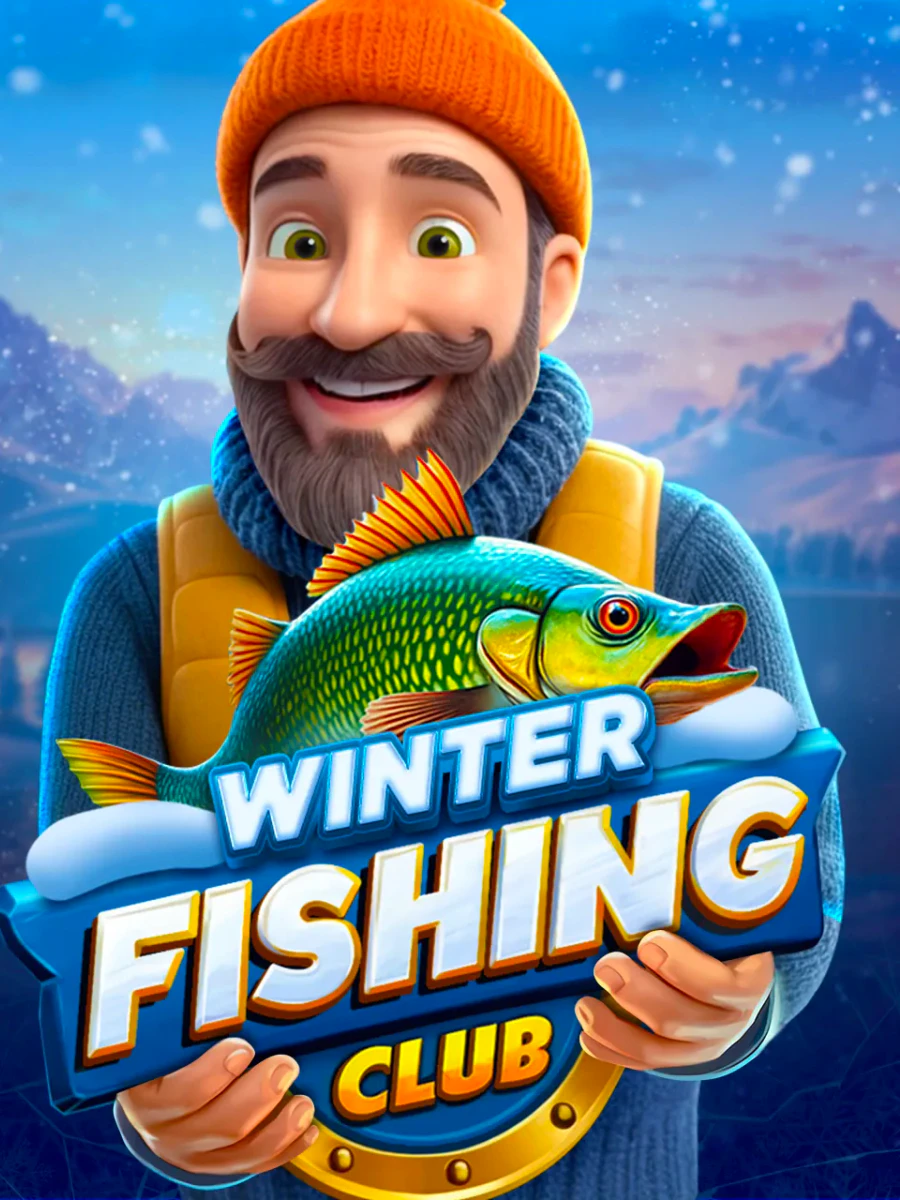 Winter Fishing Club casino game artwork