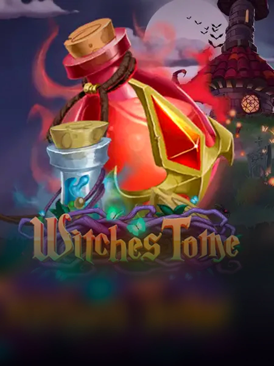 Witches Tome slot artwork