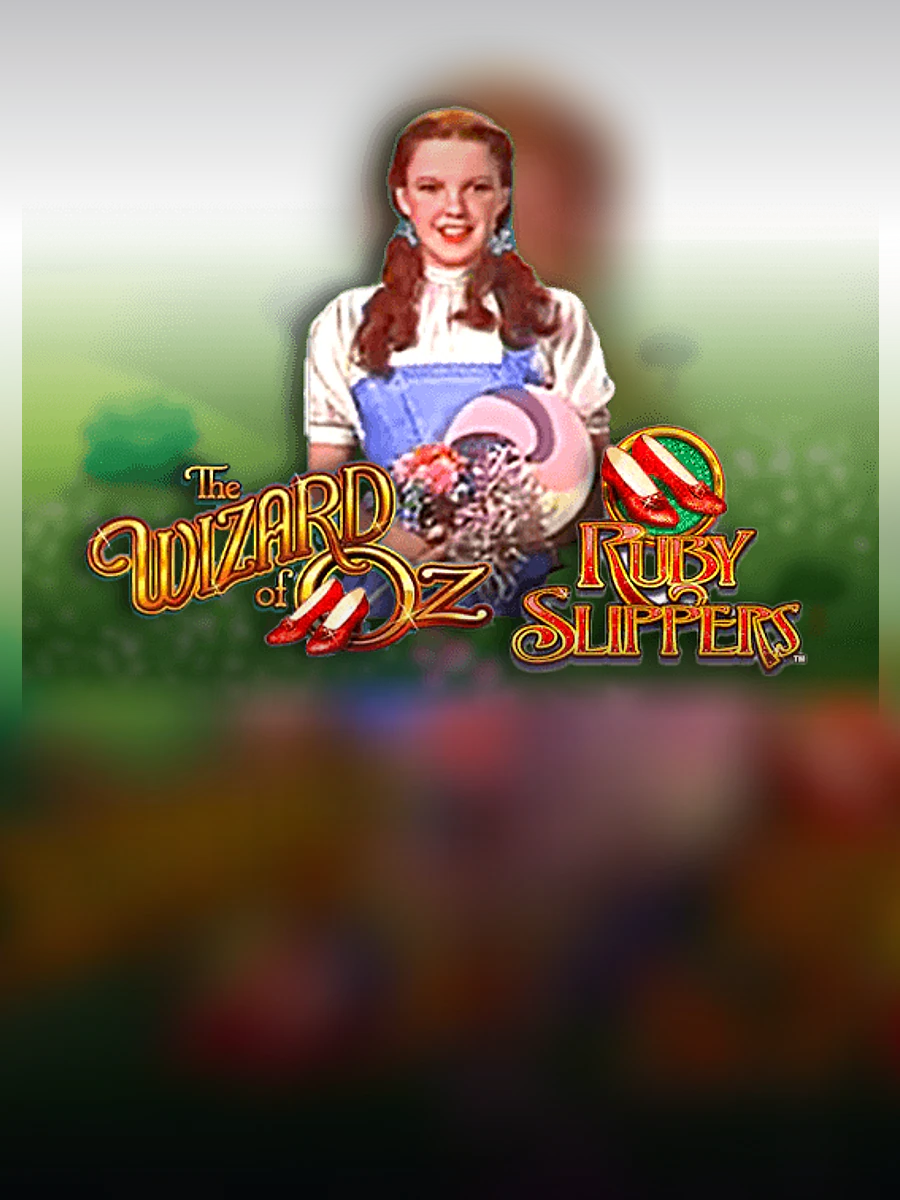 Wizard of OZ Ruby Slippers slot artwork