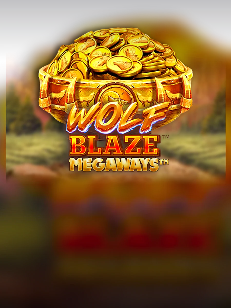 Wolf Blaze Megaways slot artwork