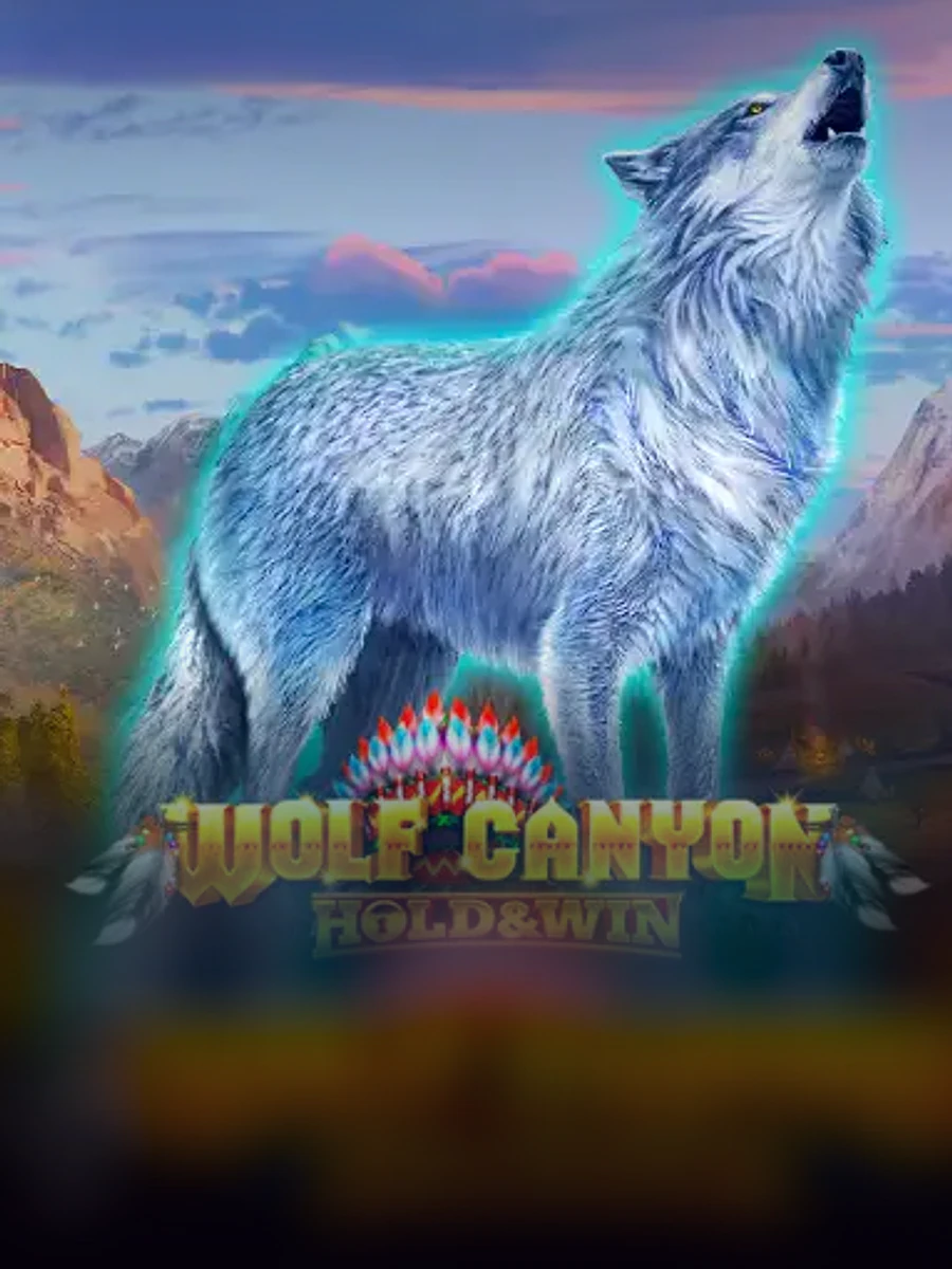Wolf Canyon: Hold & Win slot artwork