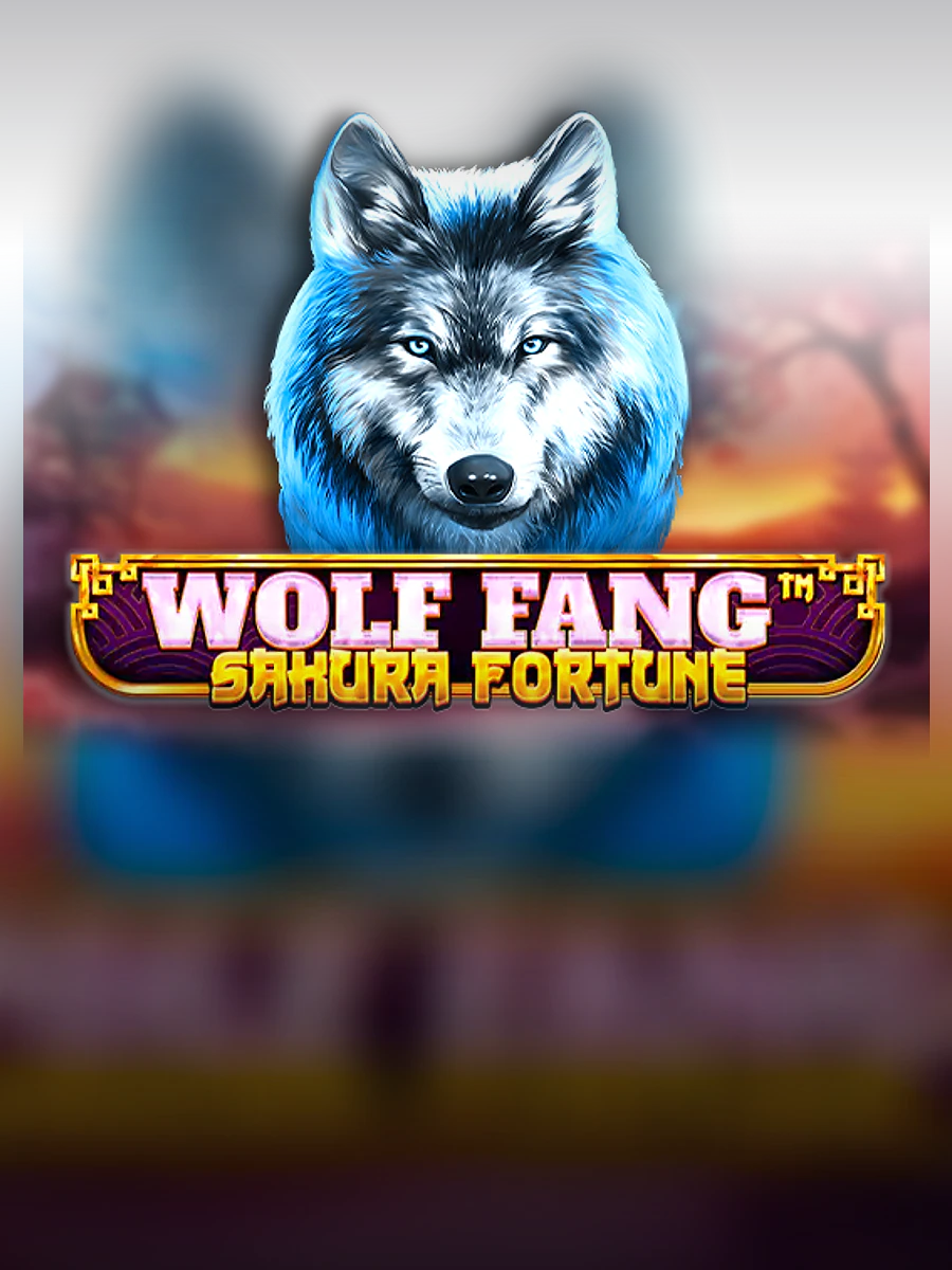 Wolf Fang Sakura Fortune casino game artwork