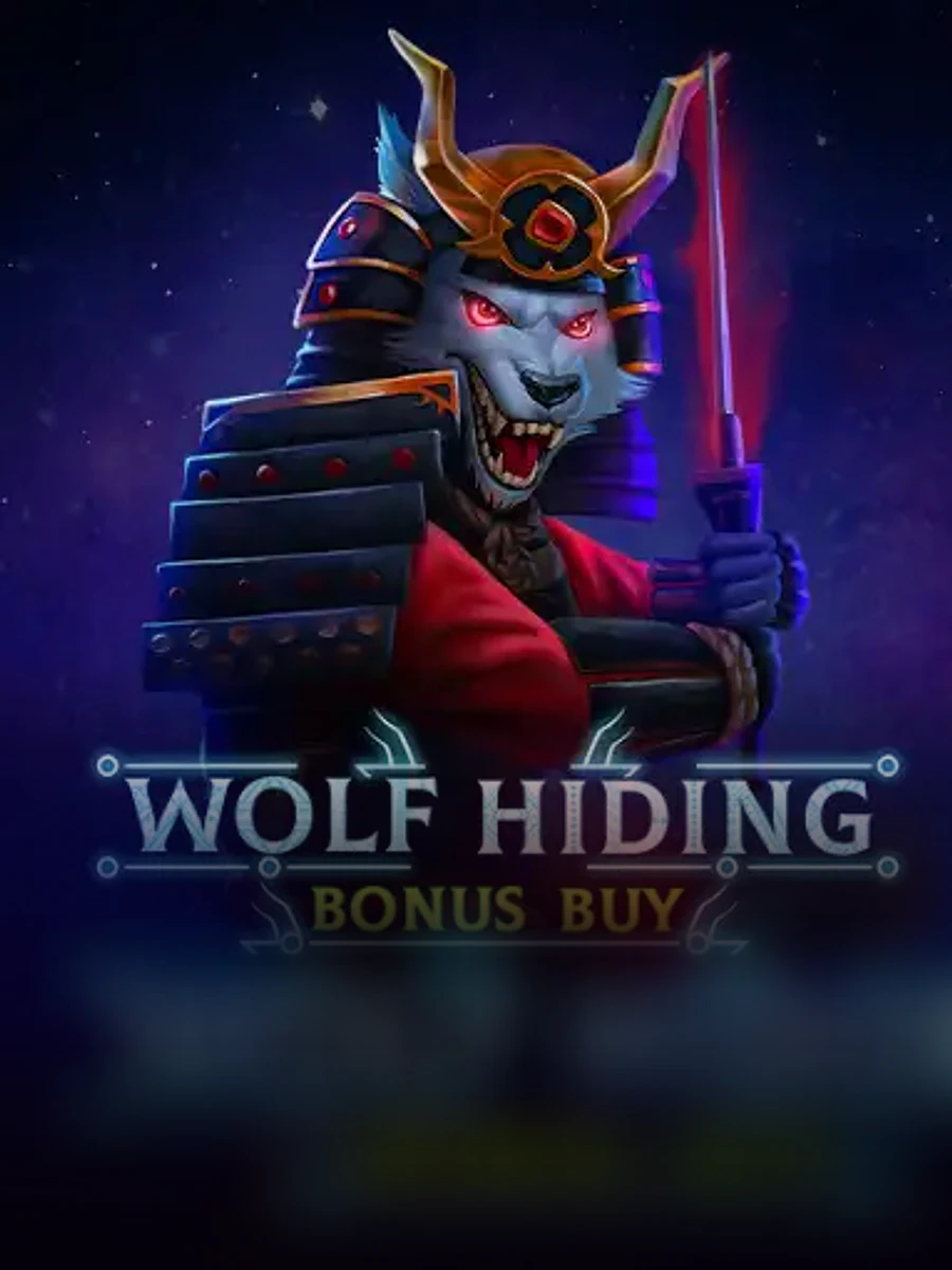 Wolf Hiding: Bonus Buy slot artwork