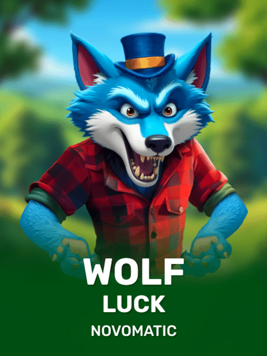 Wolf Luck casino game artwork