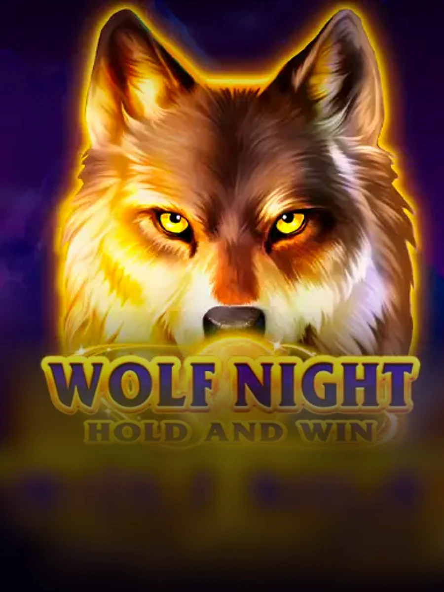 Wolf Night Hold and Win casino game artwork