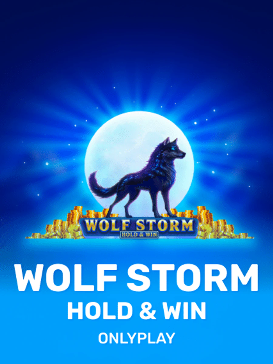 Wolf Storm: Hold & Win slot artwork