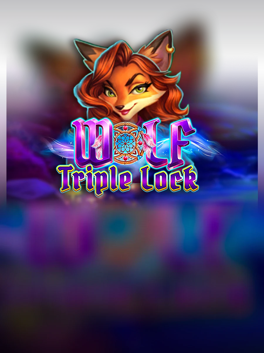 Wolf Triple Lock slot artwork