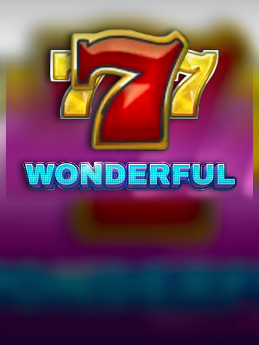 Wonderful 7s slot artwork