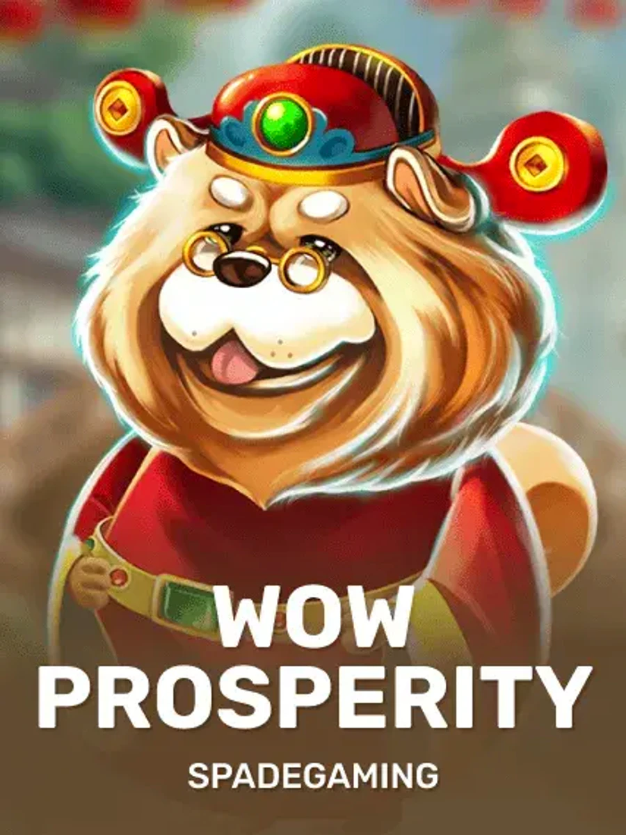 Wow Prosperity slot artwork