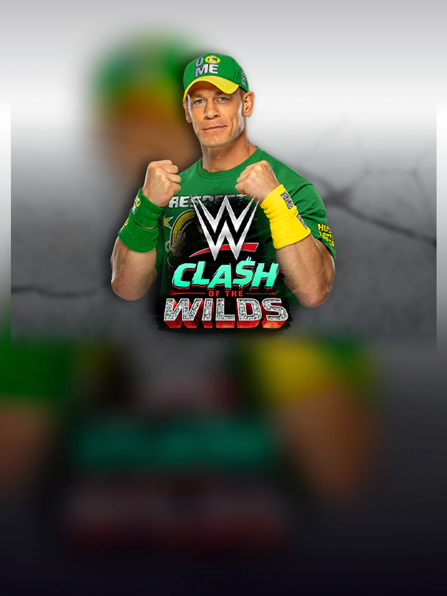 WWE: Clash of the Wilds slot artwork