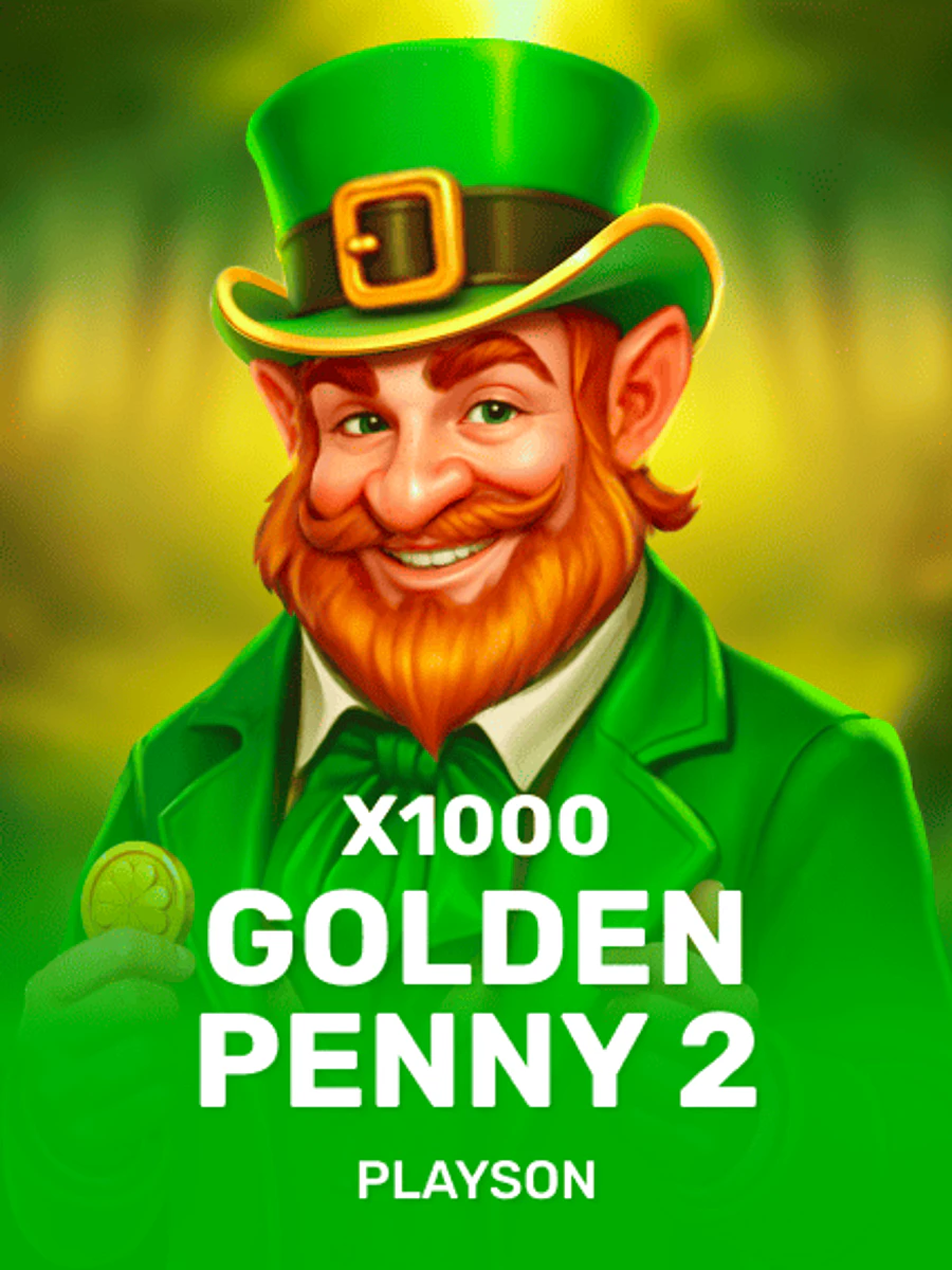 x1000 Golden Penny 2 slot artwork
