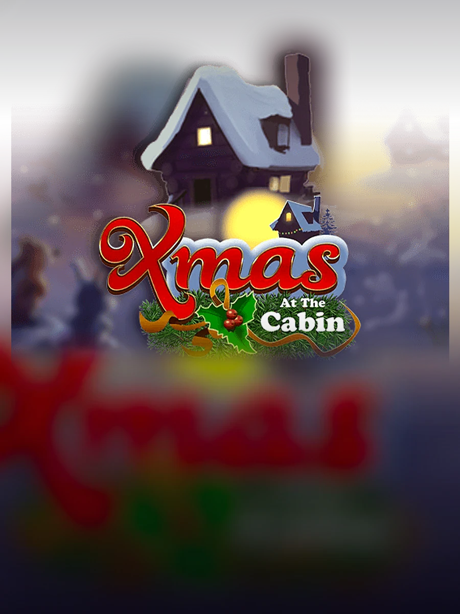 Xmas At the Cabin slot artwork