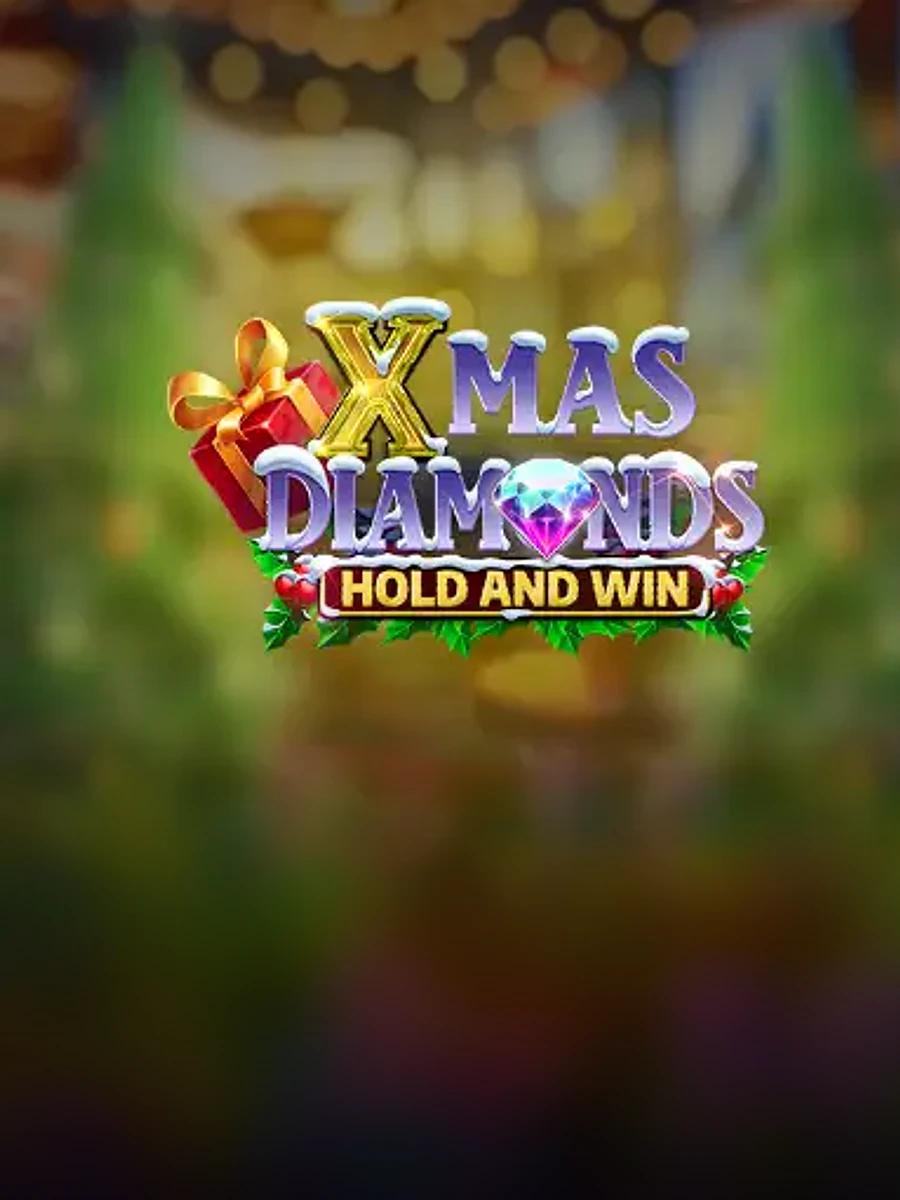 Xmas Diamonds Hold and Win slot artwork